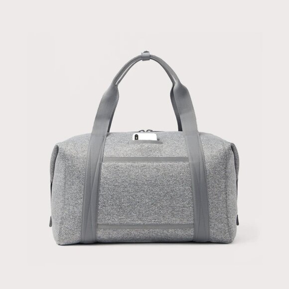 Dagne Dover Landon Neoprene Carryall Bag in Heather Grey, XL - Picture 4 of 11